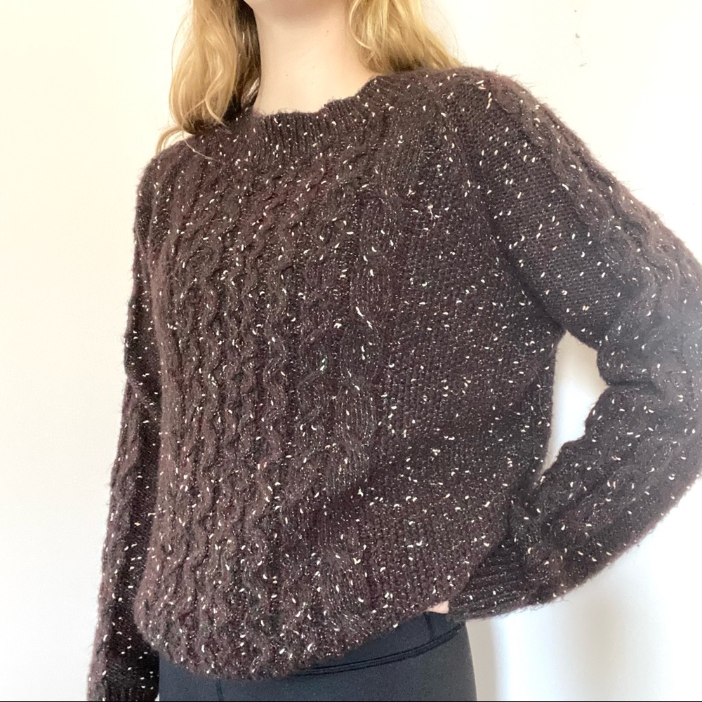 Jessica Soft Brown Sweater Size M
